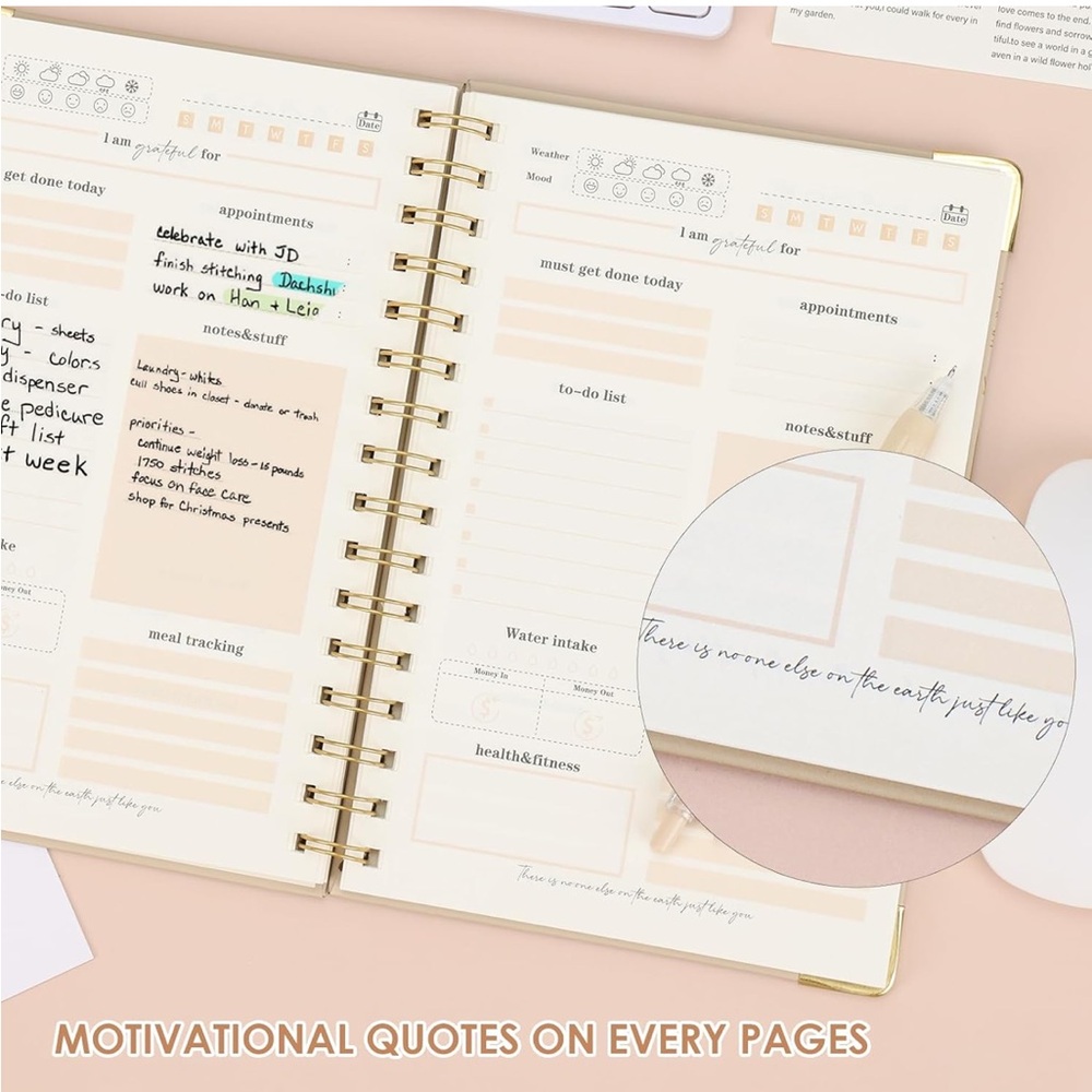 Undated planner and journal - Picture 4 of 4